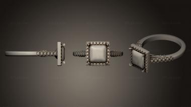 Jewelry rings ring 56 3d model